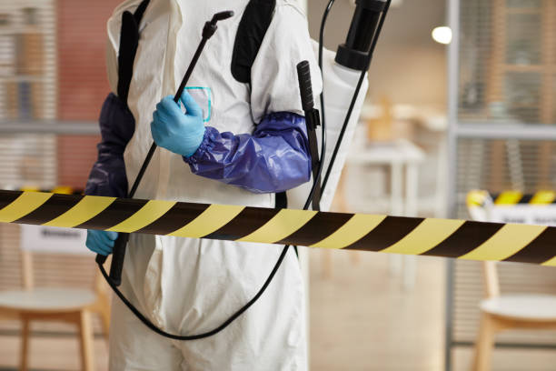 Professional Biohazard technician working in Gorham, ME